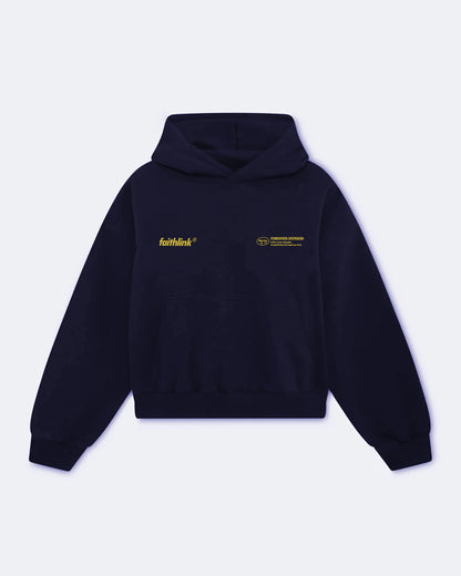 Faith Link Co. - Forgiven Hoodie - 100% Premium Cotton, Message-Driven and Scripture-Based Design (Ephesians 1:7)